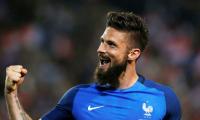 Football Briefs: Giroud treble boosts France in friendly win