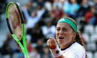 Ostapenko outclasses Wozniacki to reach French semis