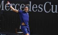 Haas cuts Federer comeback short in Stuttgart