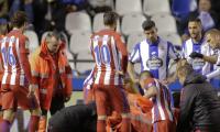 Atletico 'nervous and worried' by Torres neck injury