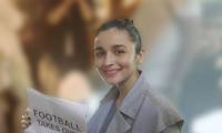 Alia Bhatt lends her support to Indian football