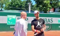 First Look: Djokovic working on finding lost mojo with coach Agassi