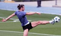 Bale says 'not 100 percent' for Champions League final