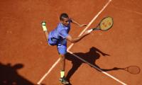 French Open: Kyrgios gets down and dirty with Grosjean in his box