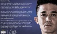 Big Brother Chhetri to U-17s: Forgive us for being jealous!