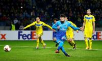 Europa League: Giroud reaches ton in Arsenal's big win