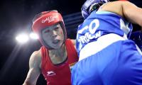 Mary Kom assured of medal, Vikas enters quarters at CWG