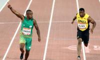 Simbine upsets Blake to win 100 metres gold