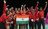 India claim maiden CWG badminton mixed team gold