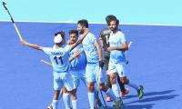 India down Malaysia to enter men's hockey semis