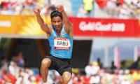 Indian athletes Babu, Thodi banned for breach of 'no-needles' policy