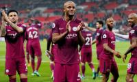 EPL PIX: Manchester City on verge of title, Salah on target for Liverpool