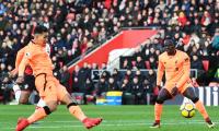 EPL PHOTOS: Liverpool down Saints; Newcastle shock Manchester United