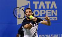 WATCH: How Cilic overpowered Ramakumar to moves into Tata Open quarters