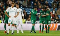 Real Madrid humbled by Leganes in King's Cup