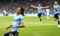 World Cup PIX: Brilliant Cavani brace earns Uruguay win over Portugal