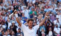 Wawrinka upsets Dimitrov after girlfriend Vekic ousts Stephens