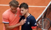 Zverev rues injury after Thiem ends Paris hopes