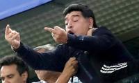 Maradona hospitalised after watching intense Argentina victory