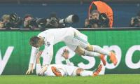 PHOTOS: Real Madrid, Liverpool stroll into Champions League quarters