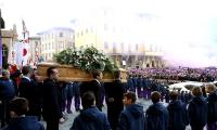 PHOTOS: Fans, players say goodbye to Fiorentina captain Astori