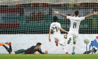 Football Briefs: Uruguay win China Cup with Cavani strike against Wales