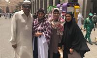 PHOTOS: Pregnant Sania on a pilgrimage to Medina!