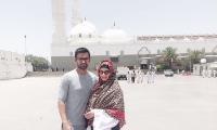 Parents-to-be Shoaib-Sania at Medina pilgrimage