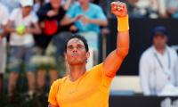 Rampant Nadal beats Djokovic, meets Zverev in Rome final