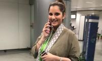 SPOTTED! Sania Mirza is back from Dubai