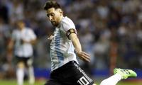 Messi grabs hat-trick as Argentina canter to victory