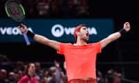 PHOTOS: Khachanov stuns Djokovic to win Paris Masters