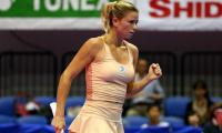 Tennis roundup: Giorgi upstages Wozniacki in Tokyo