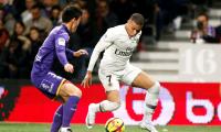 Soccer PHOTOS: Mbappe strike for PSG; Lazio stun Inter