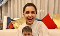 Parineeti turns babysitter for Sania's son Izhaan