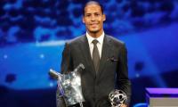 Van Dijk beats Messi, Ronaldo for UEFA award 