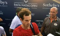 Tired Murray loses in third round of Rafa Nadal Open