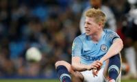 EPL: De Bruyne may not start against Chelsea, says Guardiola