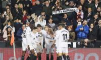 Copa del Ray: Mina double helps Valencia reach quarter-finals