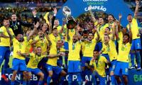 Jesus takes centre stage as Brazil win Copa America