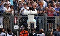 Hamilton honours Lauda with Monaco pole for Mercedes