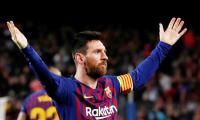 Messi is Europe's top scorer for 3rd straight year