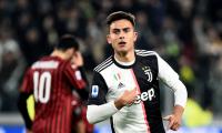 Pics: Dybala sinks Milan; Lyon lose in Marseille