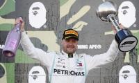 Bottas wins in Japan; Mercedes take 6th straight title