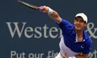 Murray battles to first singles win on tour since Jan