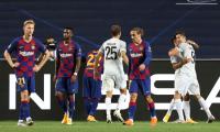 End of an era after Barca suffer 'painful' defeat 