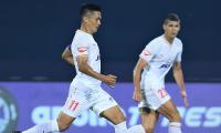 Chhetri's penalty strike gives BFC first win in ISL