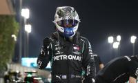 Bottas on pole as Russell qualifies second at Sakhir