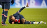 PSG say scans 'reassuring' after Neymar twists ankle