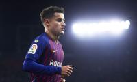 Barcelona's Coutinho to undergo knee surgery